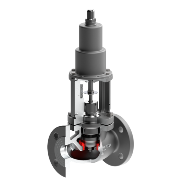 trojcestný nebo dvojcestný uzavírací ventil VA1010