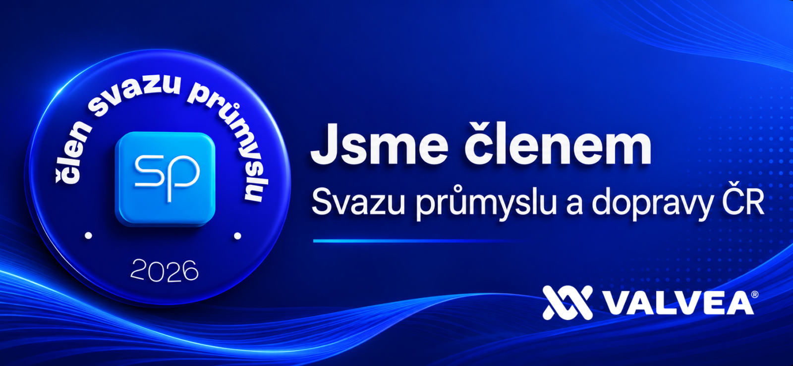 Jsme členem Svazu průmyslu a&nbsp;dopravy České republiky.
